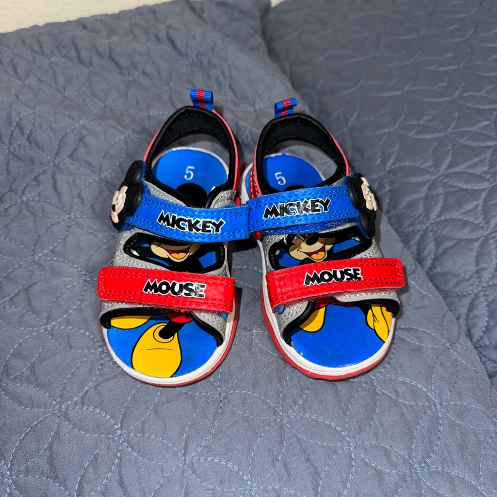 Disney Baby Boys Mickey Mouse Sandals Toddler 5
